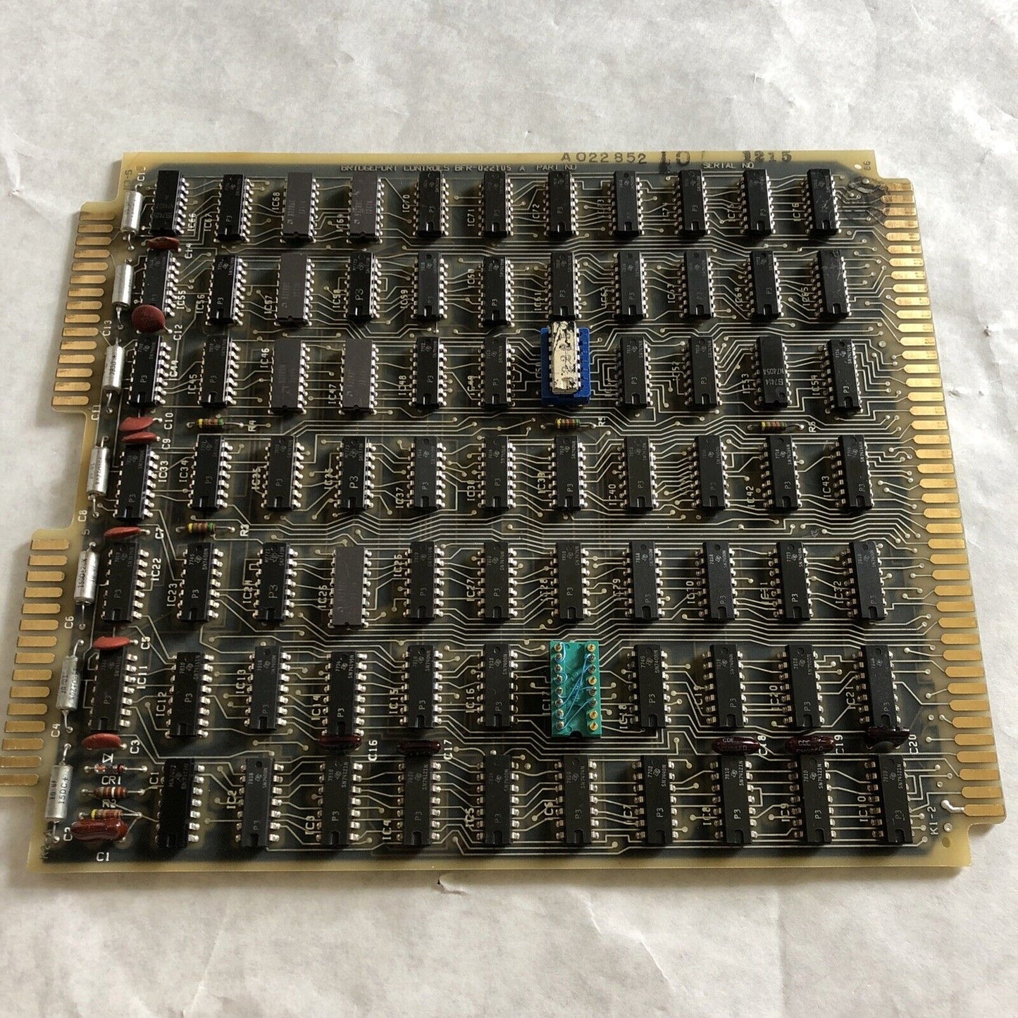 Bridgeport Controls Bfr-022105 A,A022852  Pcb Board,Eb