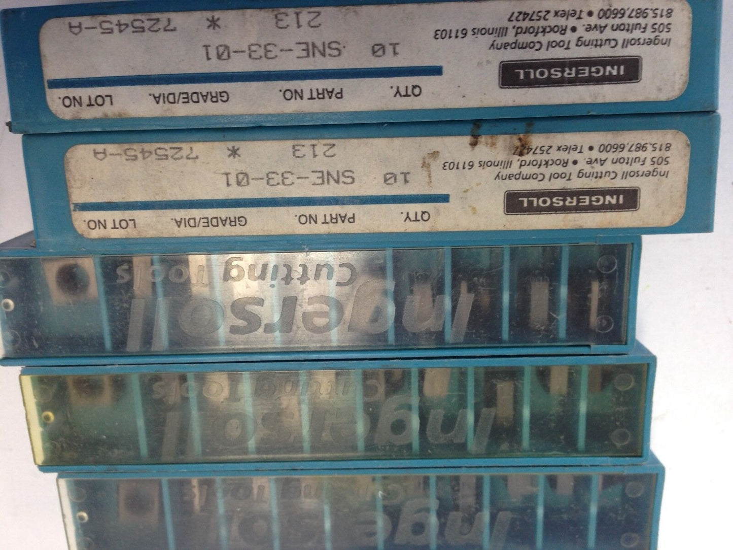 New Lot 50 Ingersoll Sne-33-01,213 Carbide Inserts, Grade: 213 204.02.000.20,Sb