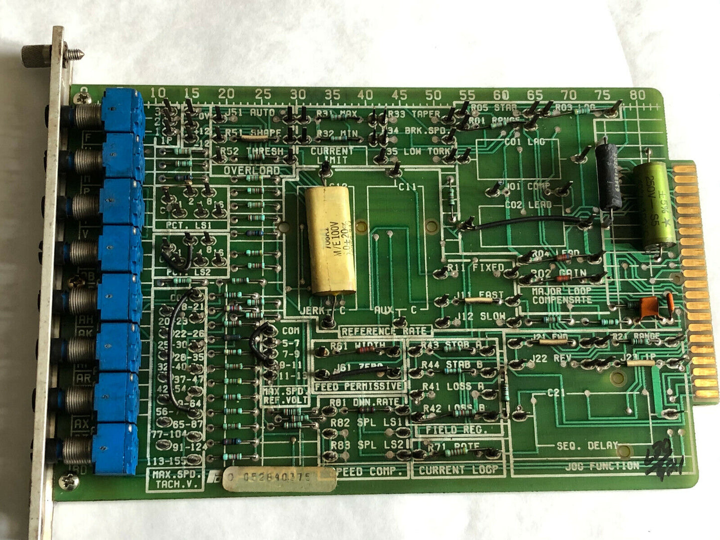 Reliance Electric Ccc,052840375,Board,801416-98A,410167-28A,052840205,Sv