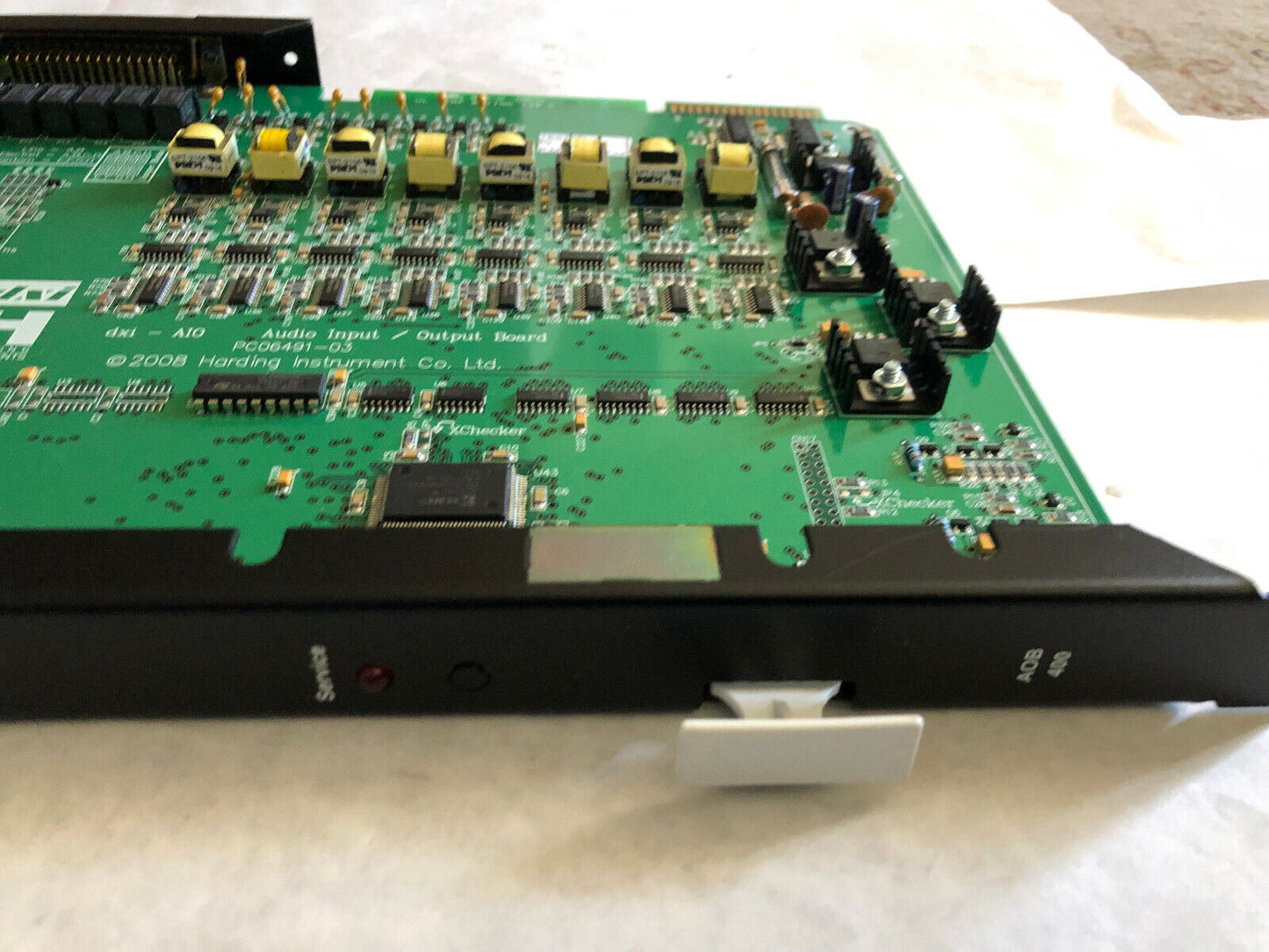 New Harding Instruments Pc06491-03,Aio-400,Aio400 Audio Input Output Board,Se