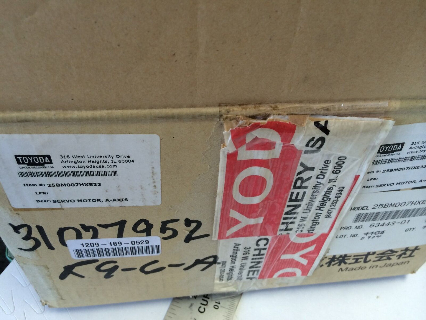 New Sanyo Denki 25Bm007hxe33 Bl-Super Servo Motor, 11Mm Shaft Dia,E681000c1m ,Fj