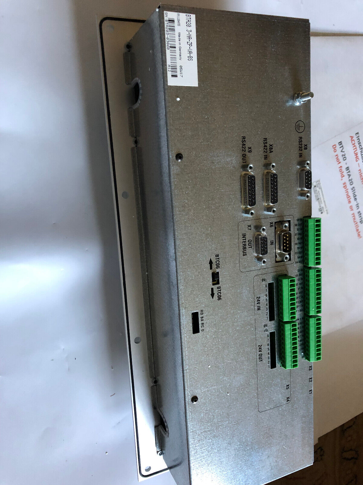New Rexroth R911284935 Operator Panel,Rexroth Bta20.3-Na-Zp-Va-Bs,Ea,Eh