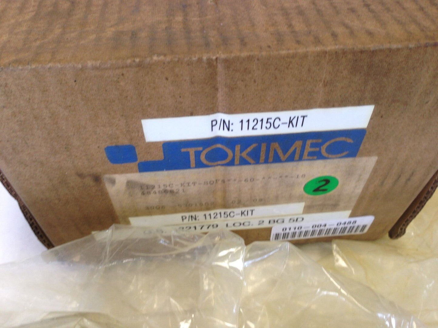 New Tokimec 45 Vc Hydraulic Pump Assembly Seal 11215C-Kit, G.S. 3321779,Fl