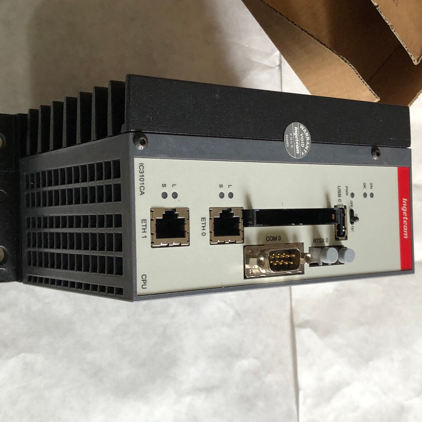 New Ingeteam Ic3101ca Cpu Ic3 2 Eth Controller,Ingeteam Ic3101ca,Gp308804,Cz