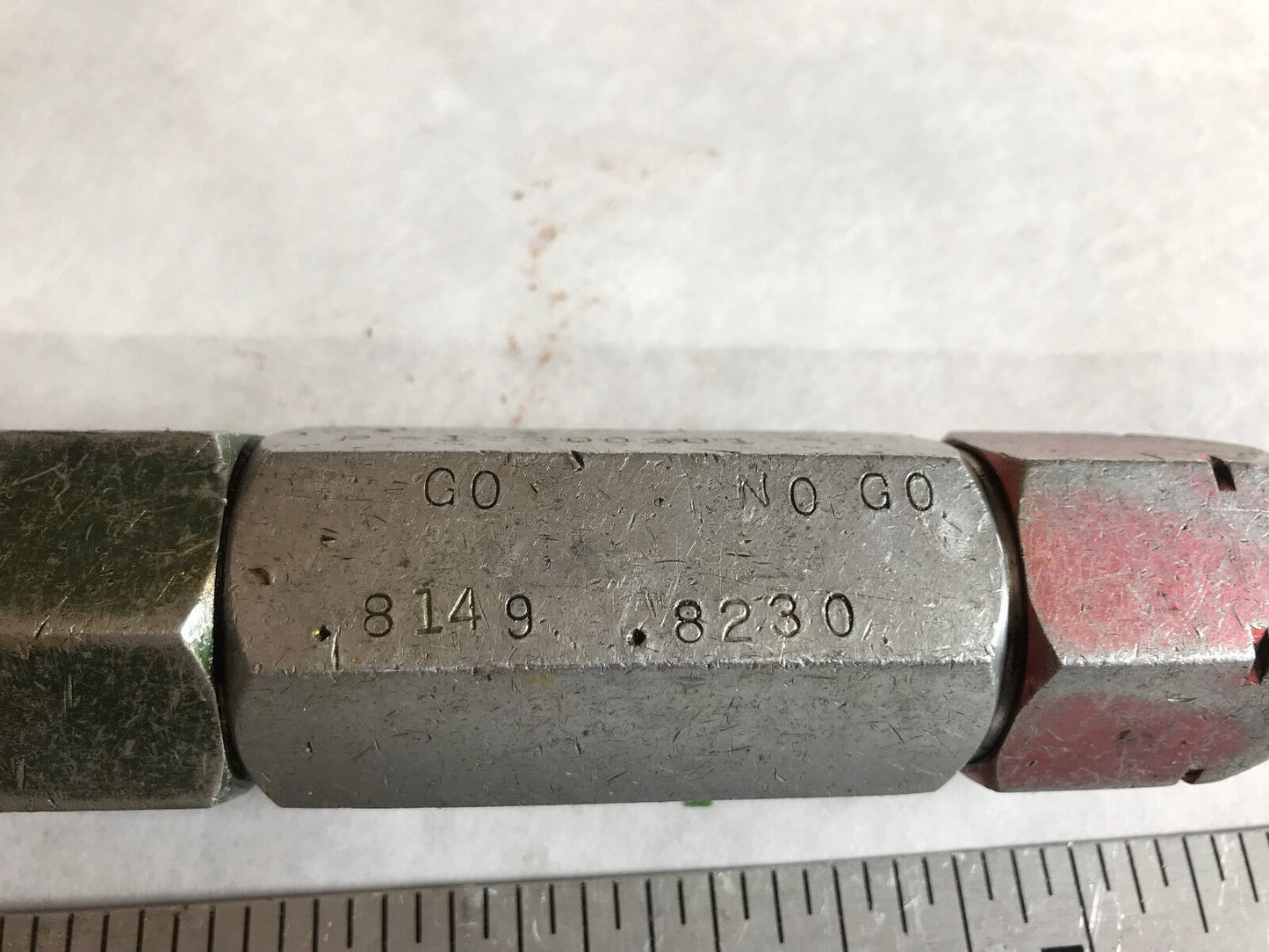 The Pipe Machinery 8149,8230 Go No Go Plug Gauge Inspection Gage .8149 .8230,Ag