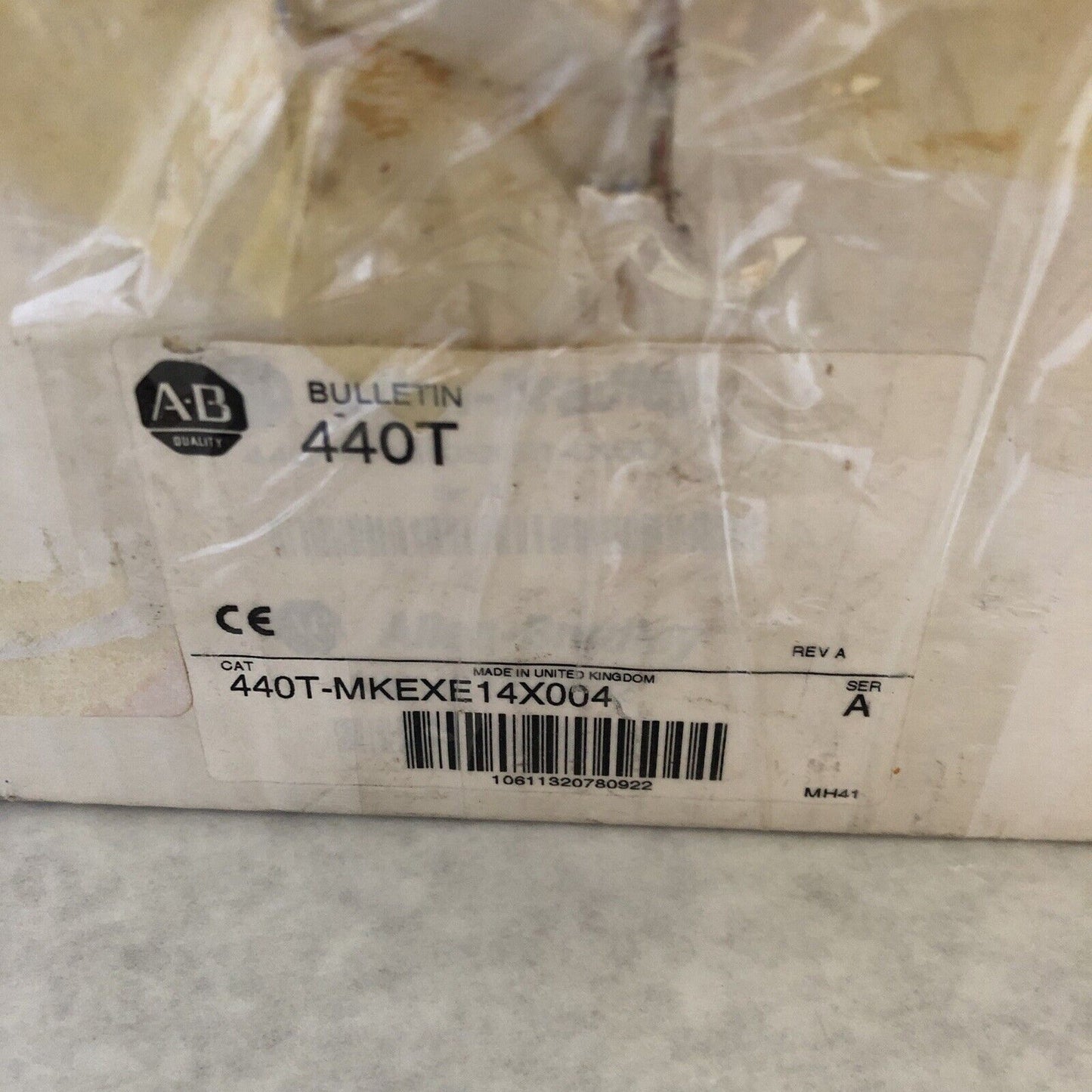 New Allen Bradley 440T-Mkexe14x004 A,Allen-Bradley 440T Key Exchange Unit,Td