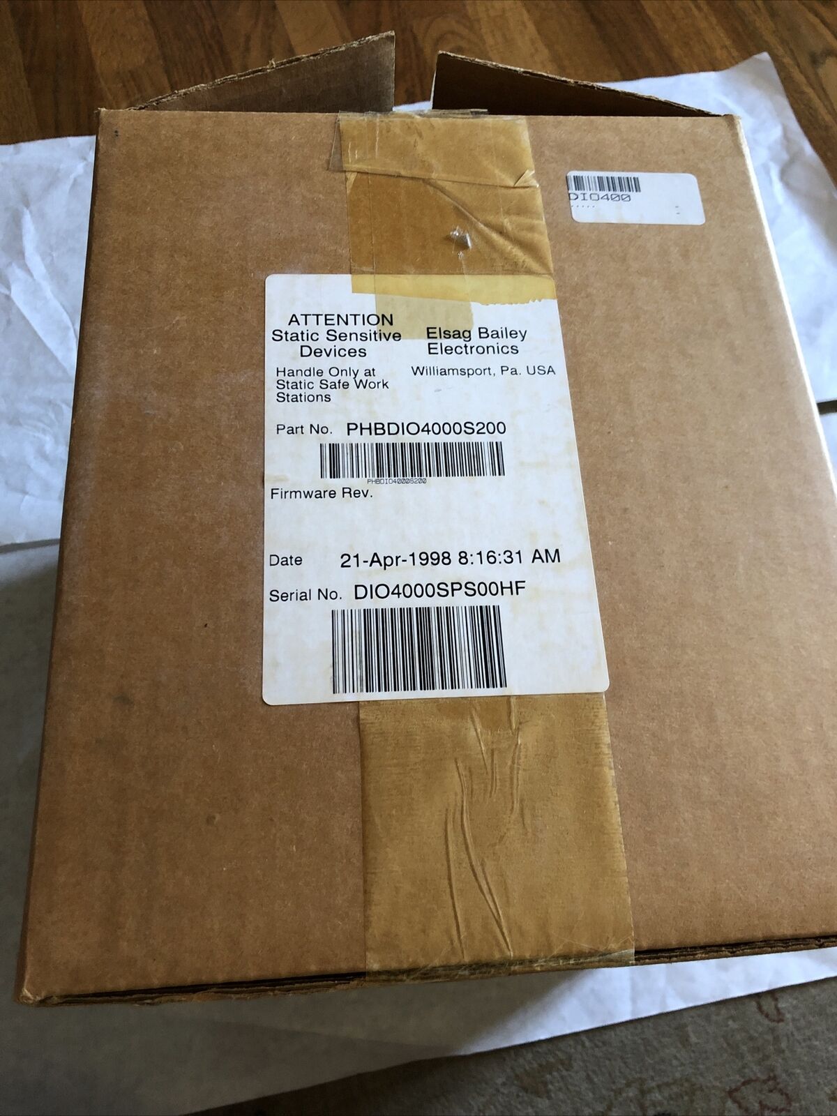 New Bailey Phbdio4000s200,Dio 400,Dio 4000Sps00hf,6642920A1 Termination Base,Fd