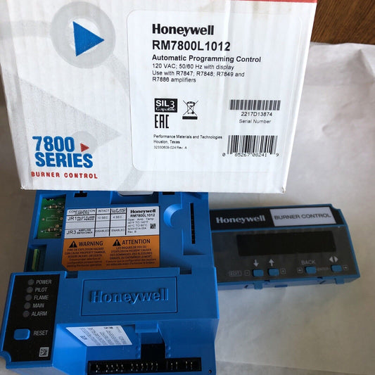 New Honeywell Rm7800l1012 Burner Control Rm7800l 1012,S7800a 1001,Su