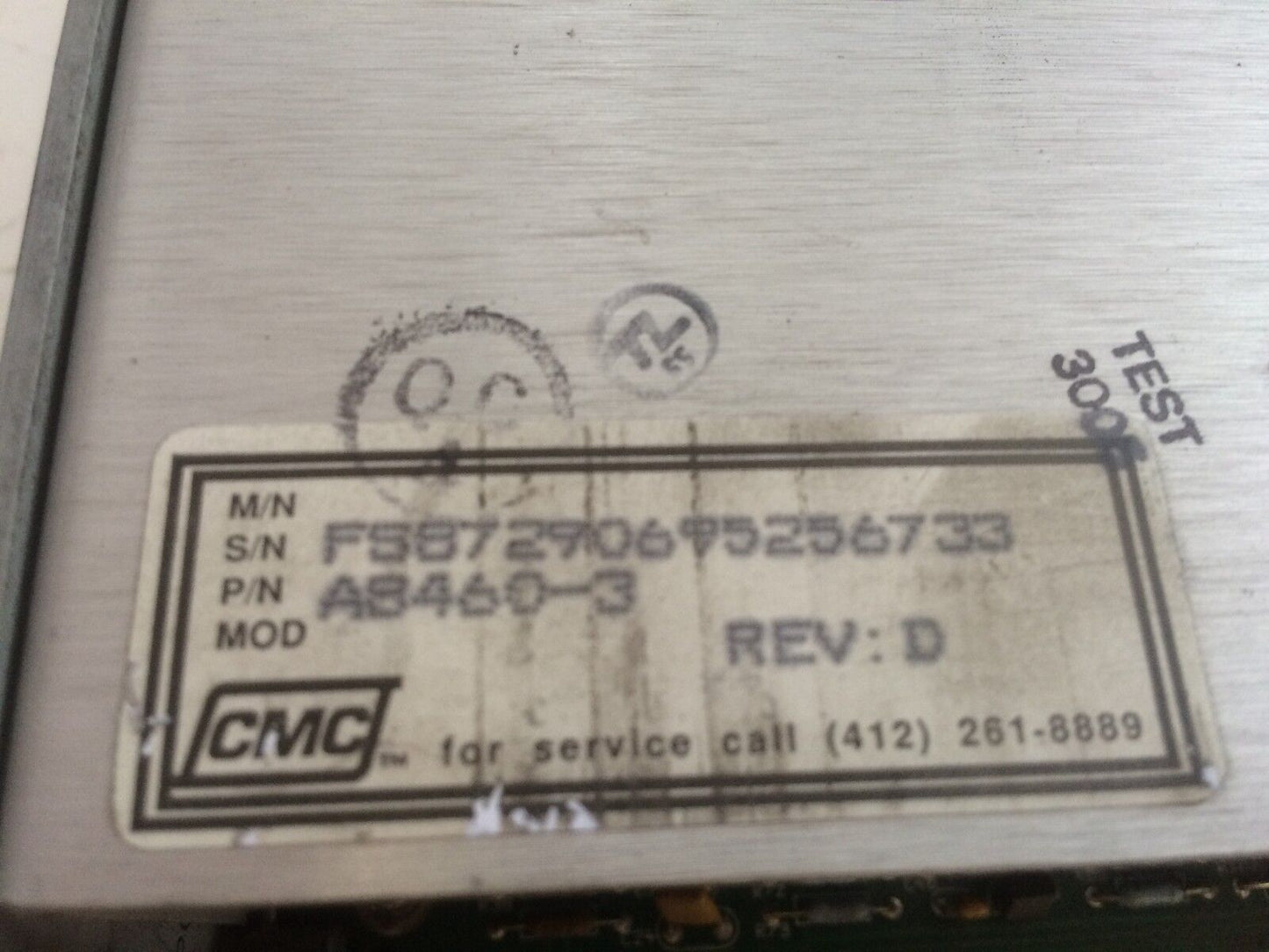 Cleveland Sps Cmc Ab460-3 Servo Power Supply Acs3000,Bg