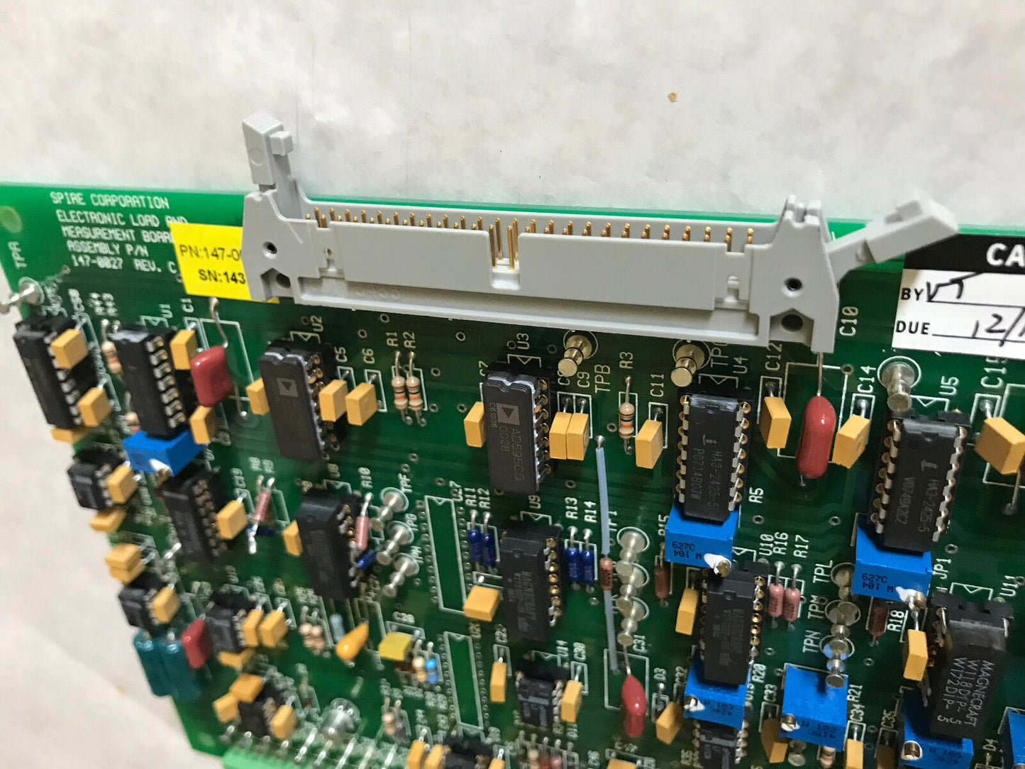 New Spire 147-0027 Electronic Load & Measurement Board Pcb ,Ag