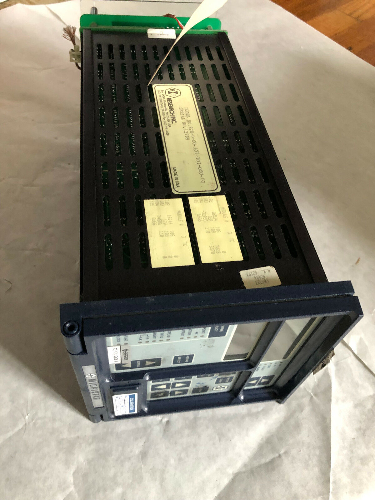 Micristar 828-D-00-101-101-000-00 Digital Progress Controller,828-D-00-101,Bp