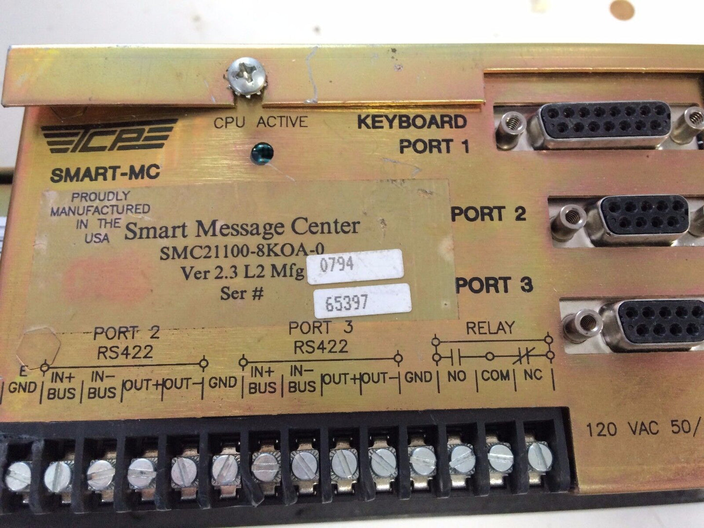 Tcp Smc21100-8Koa-0 Smart-Mc Display Smart Message Center 120Vac Tcp,Ez