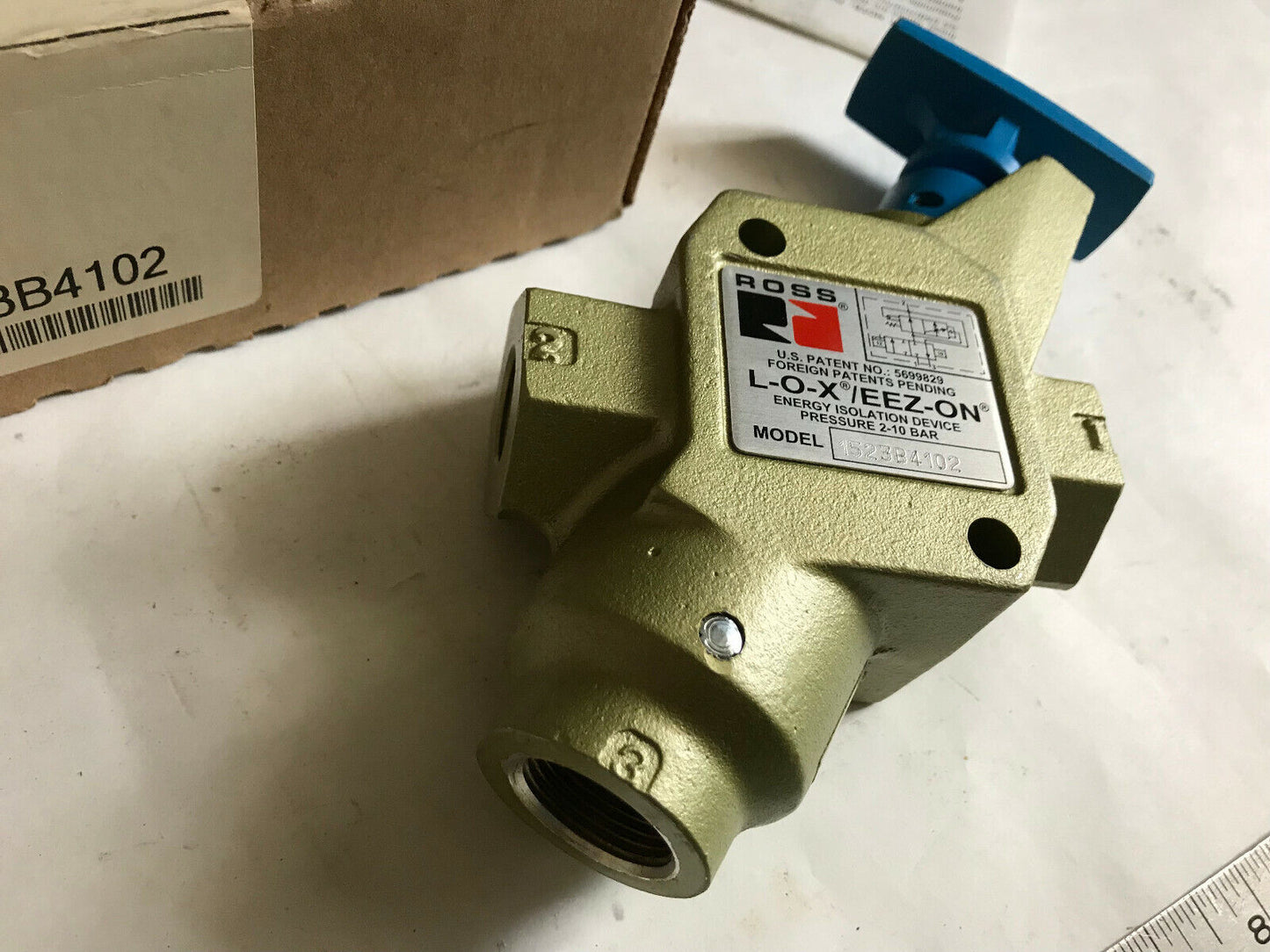New Ross 1523B4102 L-O-X/Eez-On Pressure Switch Control Valve ,Eu