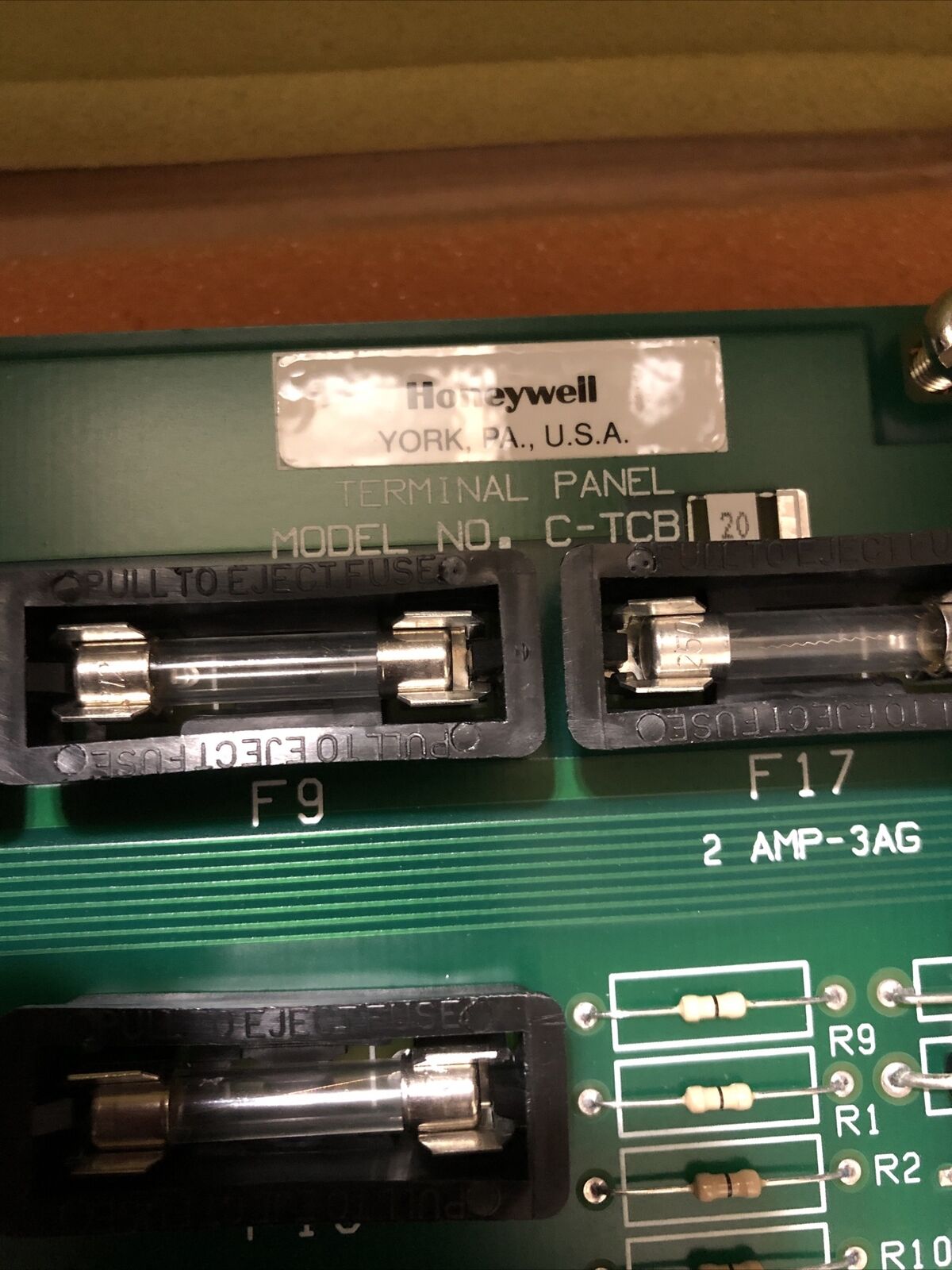 Honeywell C-Tcb Yamatake Terminal Panel Controller For C-Tcb20,30751315-001,Dj