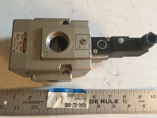 New Smc Vg342-5Dz-06Nb Pneumatic Solenoid Valve 3/4" Npt Smc Vo307-5Dz,Dc24v,Ss