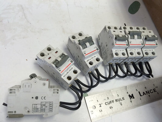 Lot 6 Cutler Hammer 5A Circuit Breaker, D5 Wms2d05,Fe