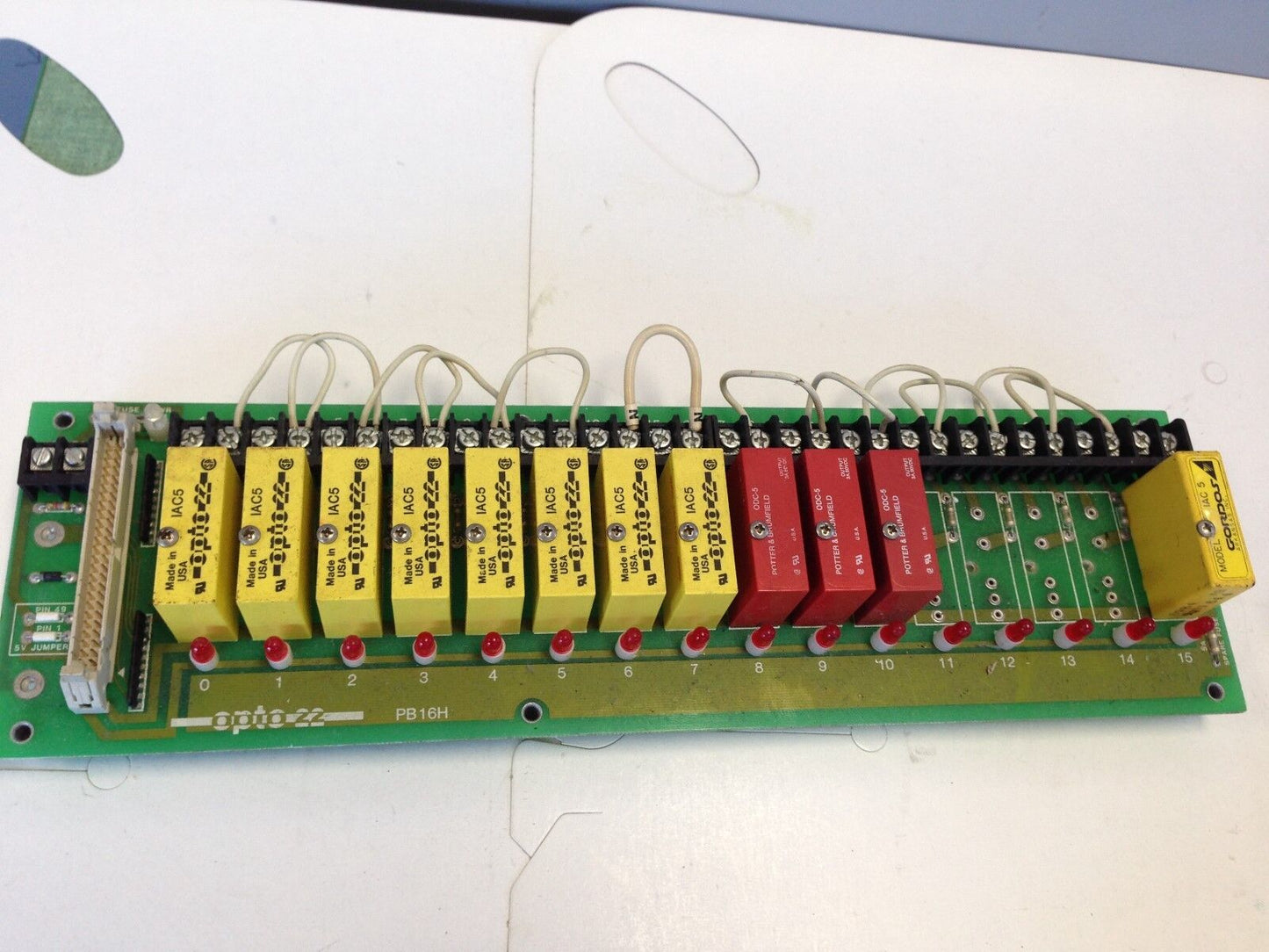 Opto Pb16h,Iac5,Odc-5, Pcb Board,Tk