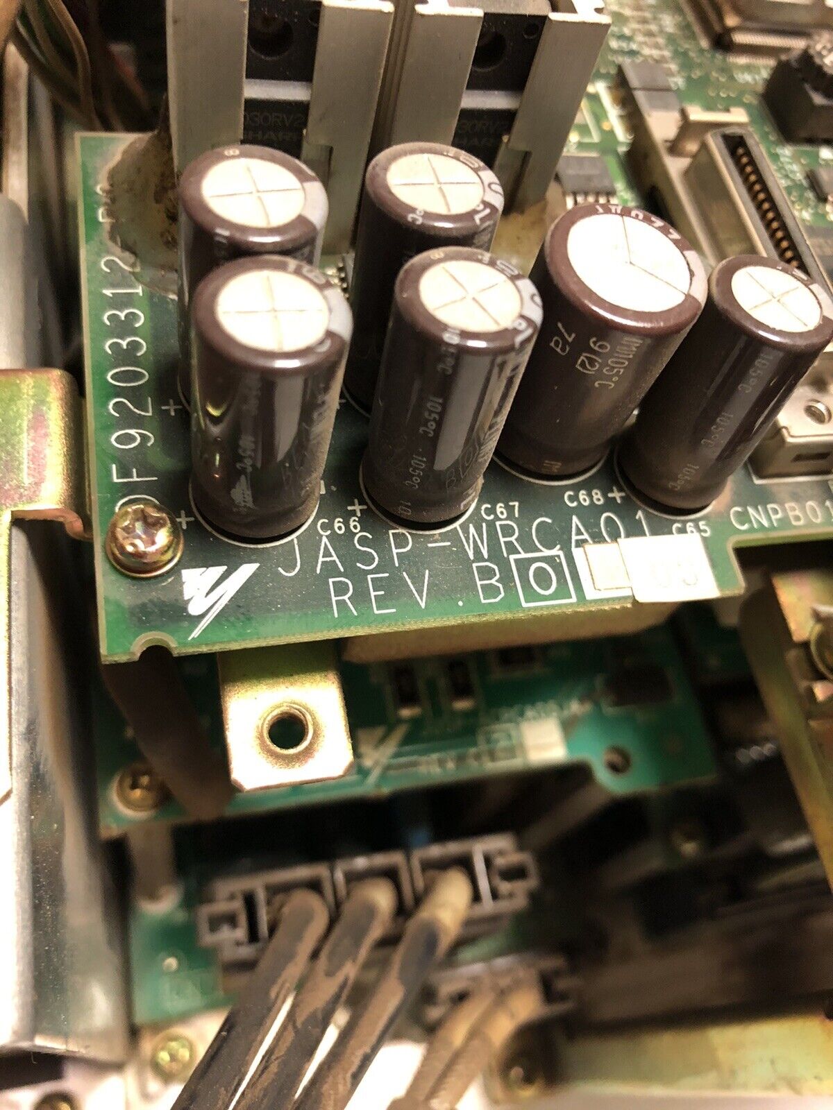 Yaskawa Jusp-Rcp01aac,Ra8616-023-33 Cacr-Up6aac,Jasp-Wrca01 Servo Unit,Ey