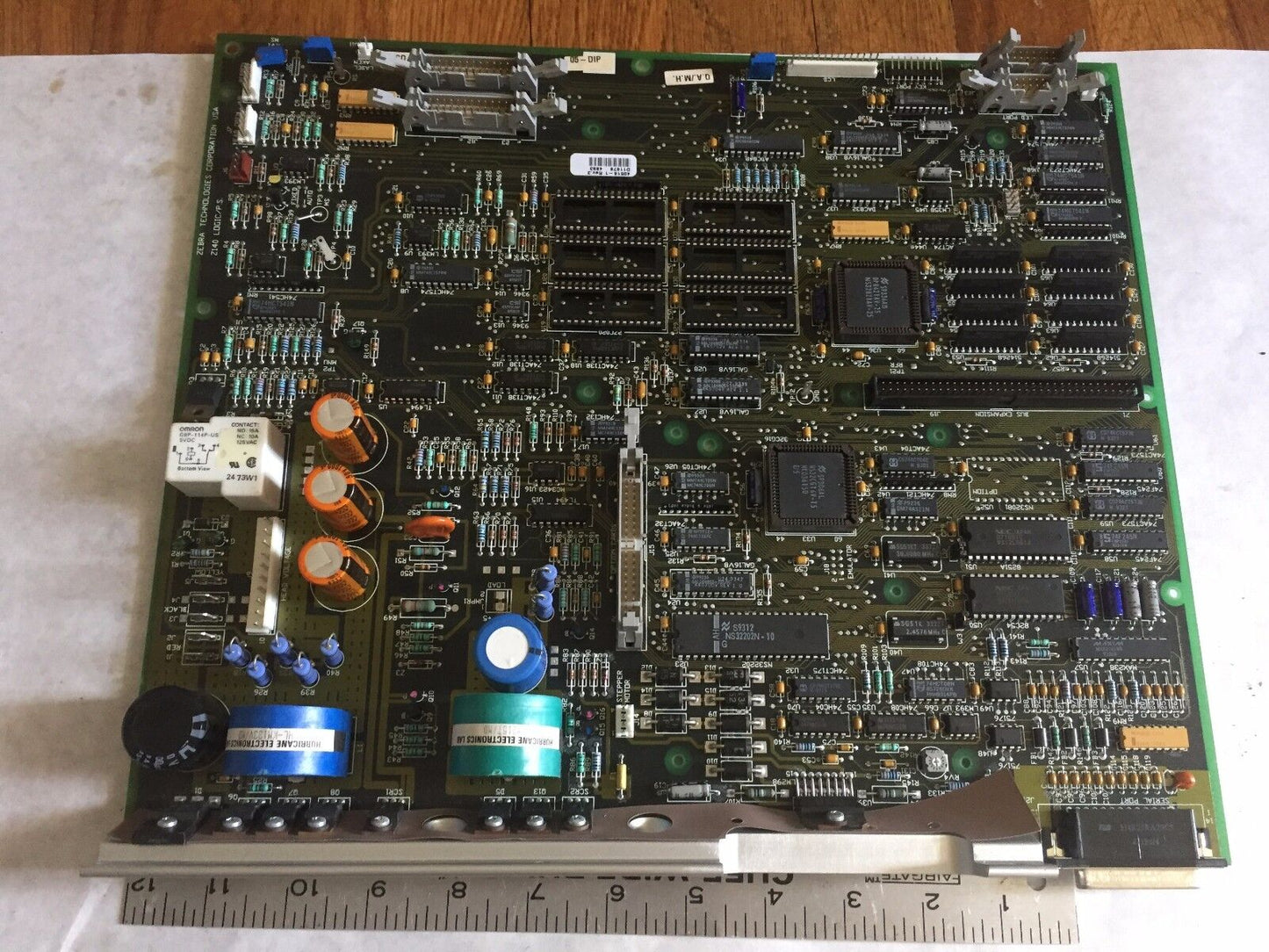 New Zebra Tech 40518-1 Rev.3,Zebra Z140 Logic/P.S. Board D11678 4893 40502,Cs