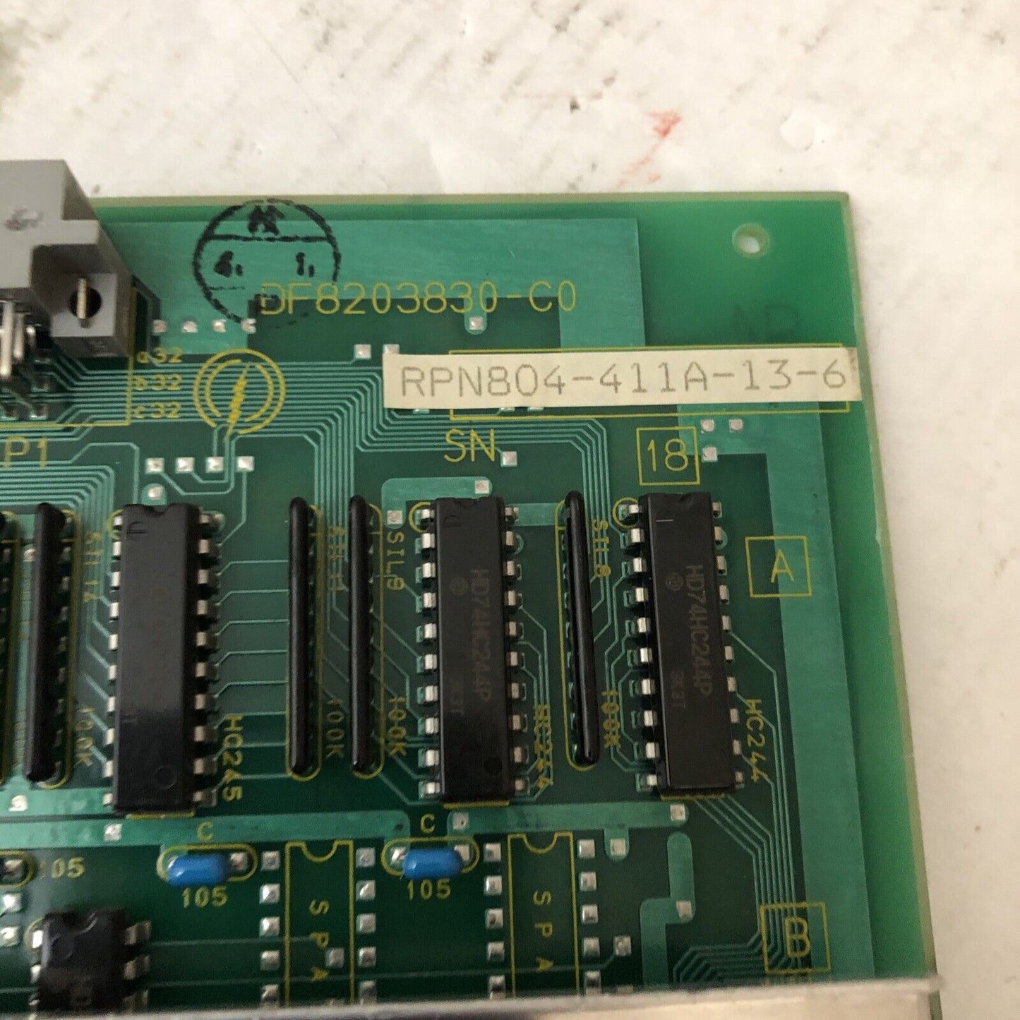 Yaskawa Electric Jancd-Mm13b Rev. B,Motoman Robot Memory,Df8203830-C0,Ev,Cz,Bt