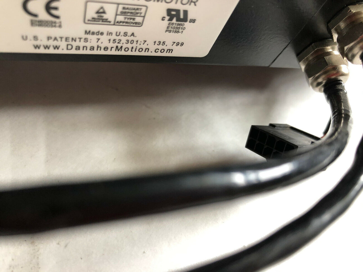 Danaher Akm24f-Enm2c-00 3-Ph Servo Motor,5.5:1 Ratio,023Plx0055-Xx-23N12,Ex