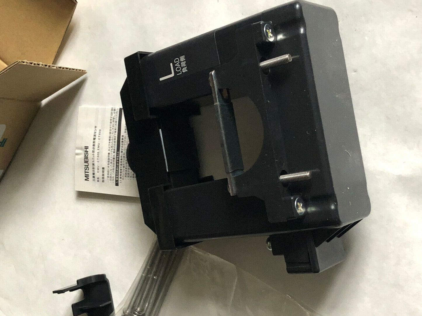 New Mitsubishi Electric Emu-Ct400 Current Sensor. 400A Ac, 460V Ac,Sv