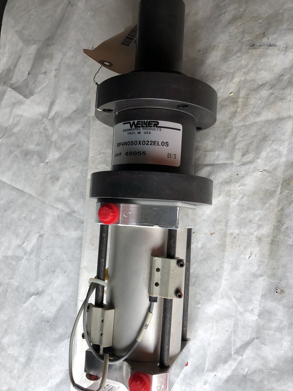 Welker Bp4n050x022el0s,65055,Bim-Unt-2Ap6x-0.2M-Rsc 4.4T Lock Out Cylinder,Aq