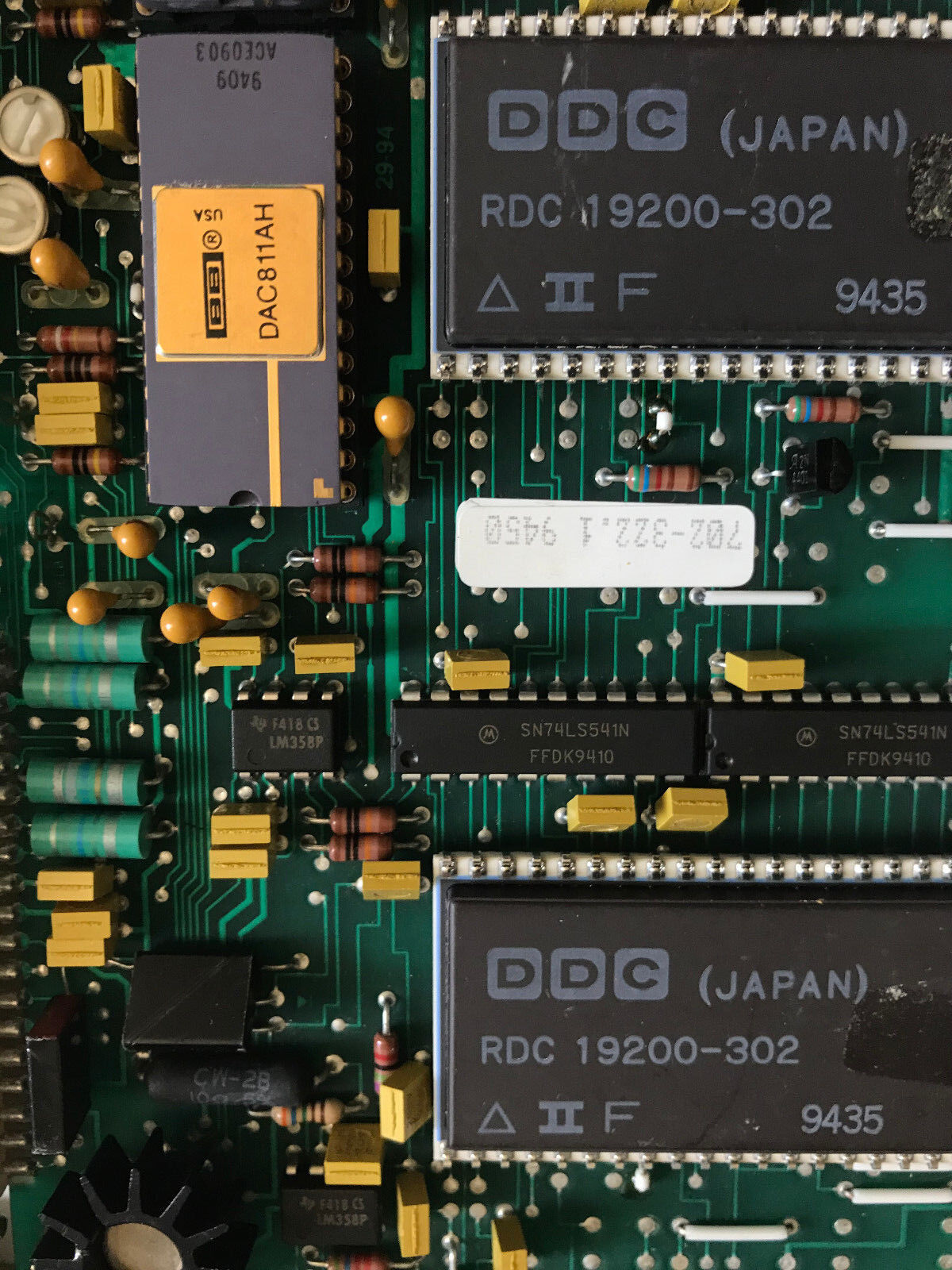 Unico 310-009 Resolver Interface Transducer Board 310009,702-322.1 9450,Es