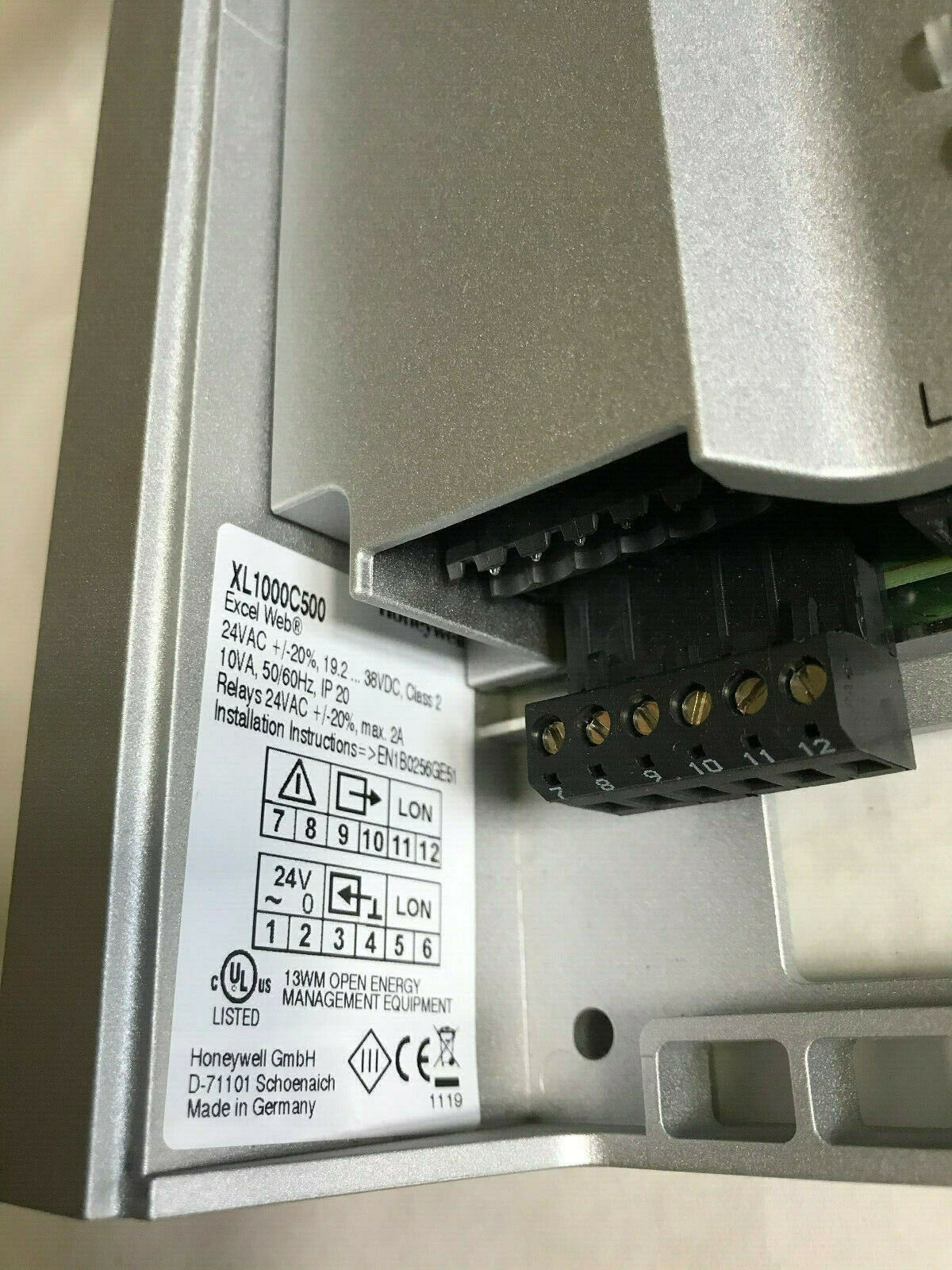 Honeywell Xl1000c500 Excel Web Controller,Honeywell Xl 1000C500,Th