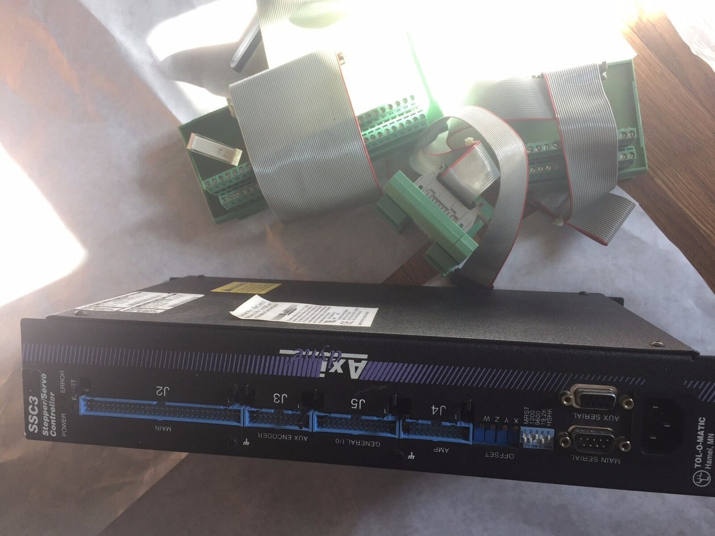 Tol-O-Matic Ssc3 Axi Dyne Stepper/Servo Controller,Tol-O-Matic B3sd#239888,Ea