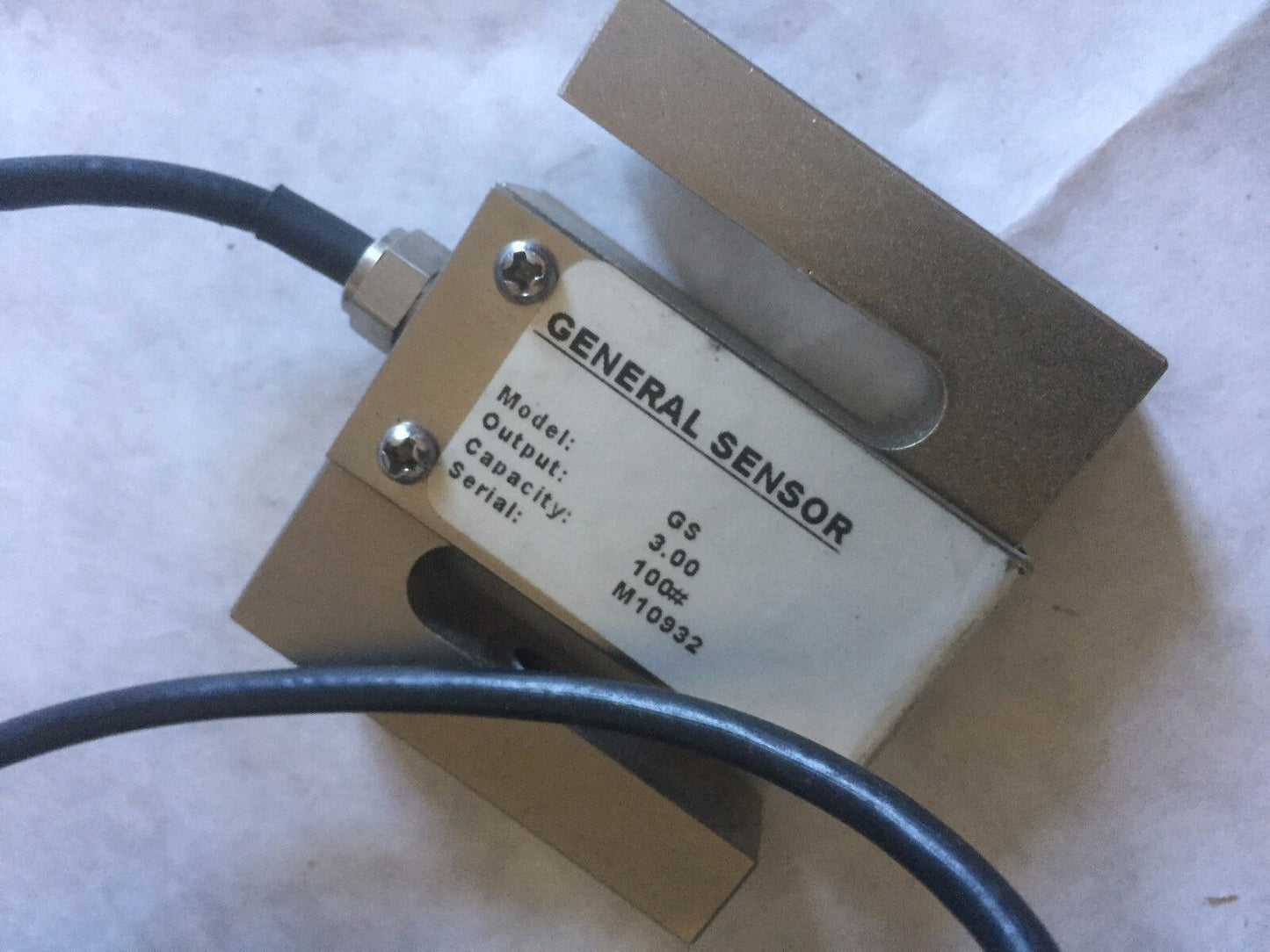 General Sensor Gs,100Lb M10929 Cell Sensor,General Sensor Gs-100# S,Bx