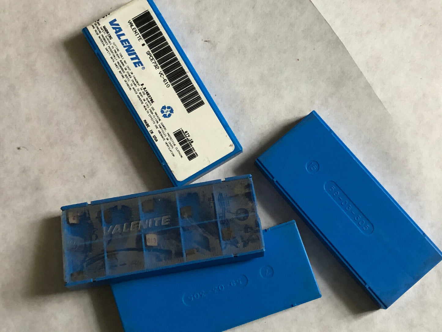 New Lot 90 Valenite Spce732 Vc610 Carbide Inserts Vc-610 ,Sv