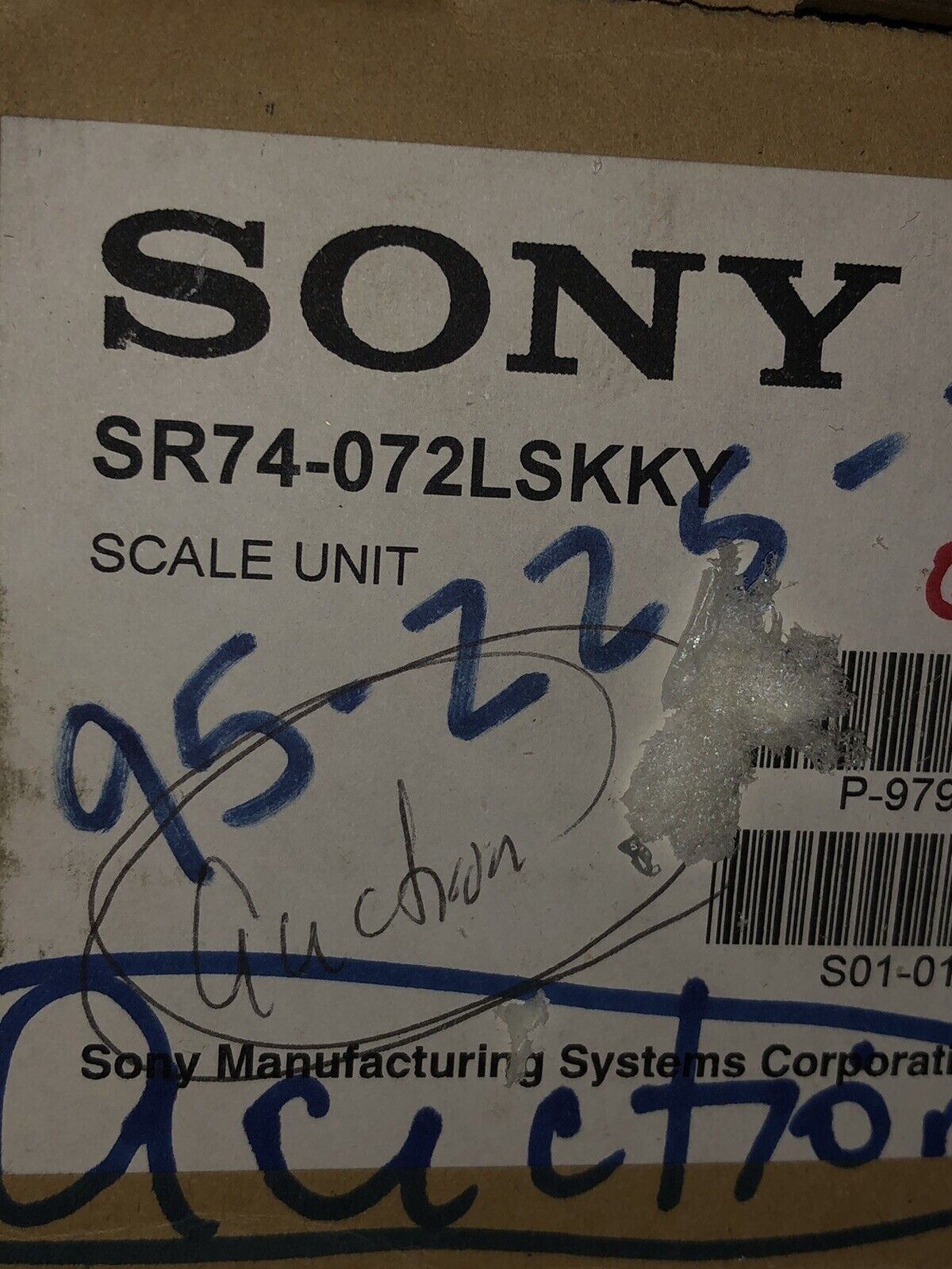 New Sony Sr74 072Lskky Magnescale Sr74 Scale Unit, Length: 720Mm,Su