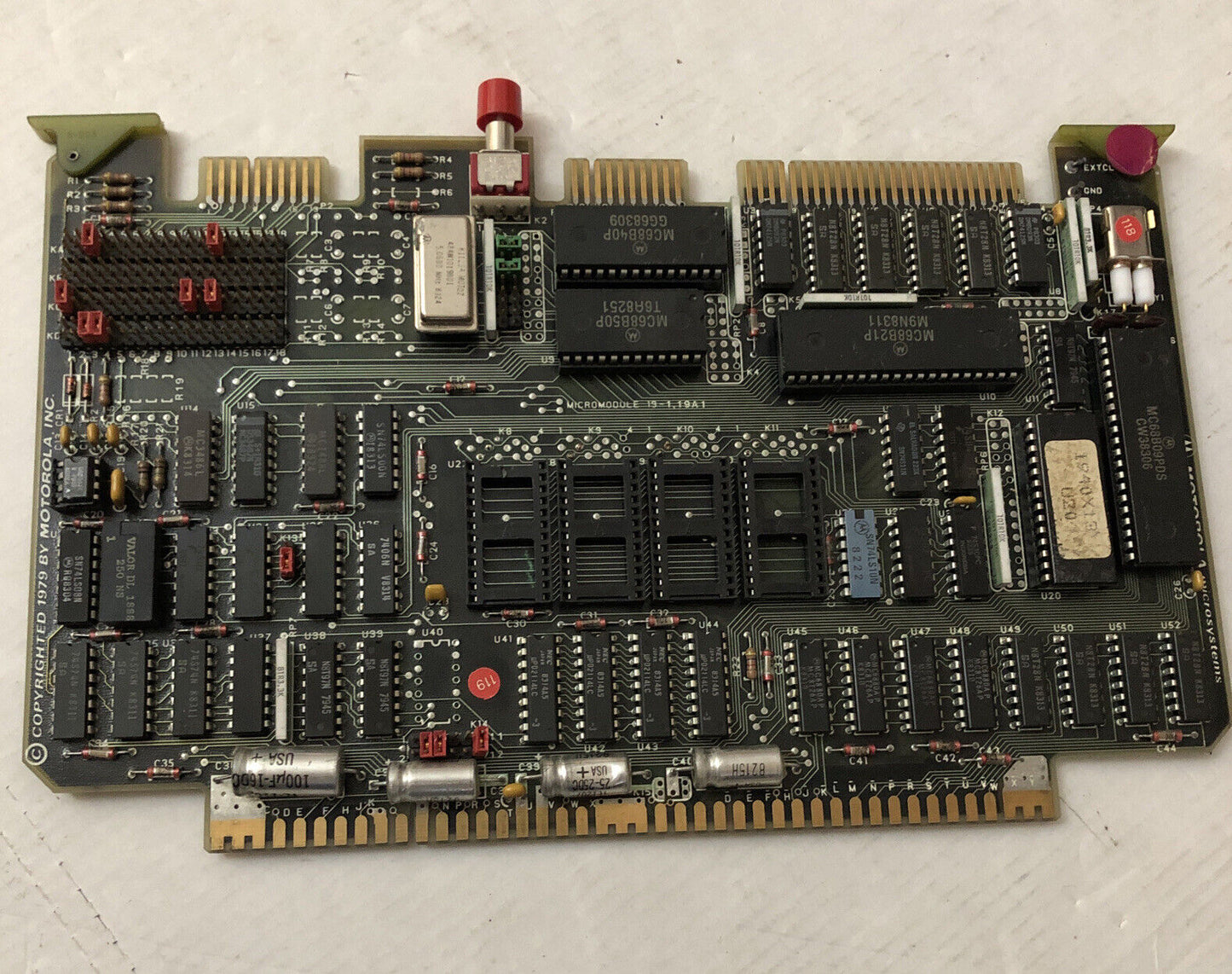 Motorola 84Ew8062b01,84Ew8062bq1 Micro Module 01Ew3062b02,Rev B,84Ew8062bo1,Cs