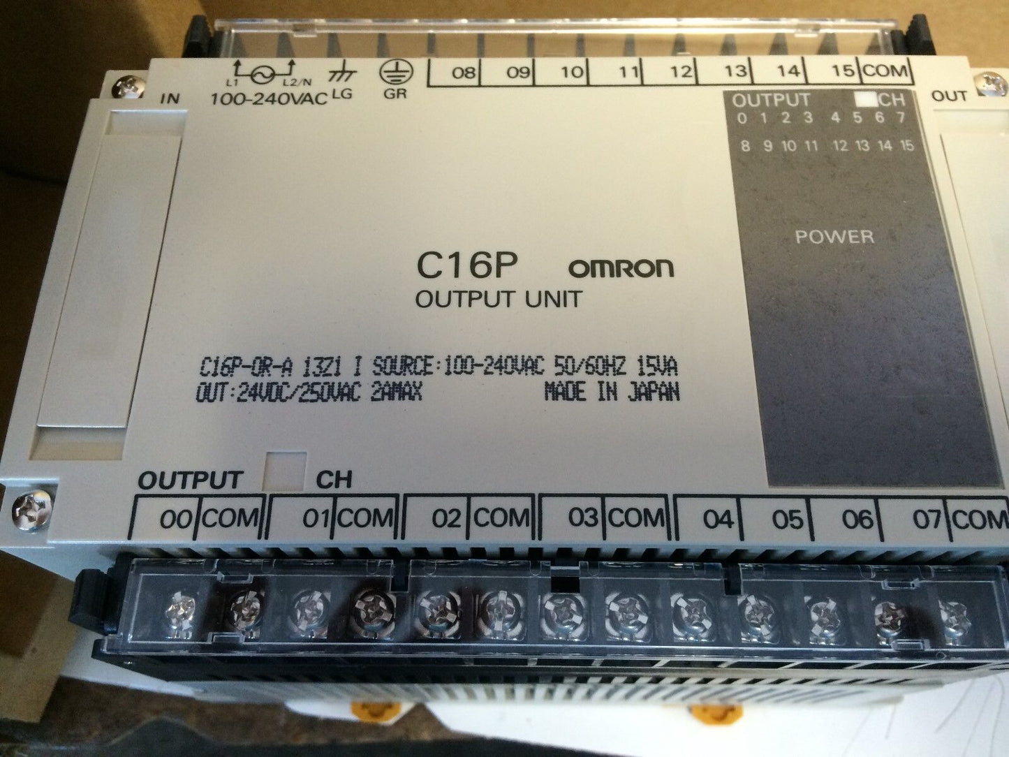 New Omron Output Module C20k 16Point Relay C16p-Or-A 13Z1 ,C16p,Dj