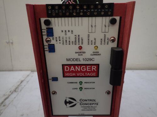 Control Concepts 1029C-V-480V-200A-R4/20Ma-Ipot-Il200, 480V:1Ph Power,1029C,Ei