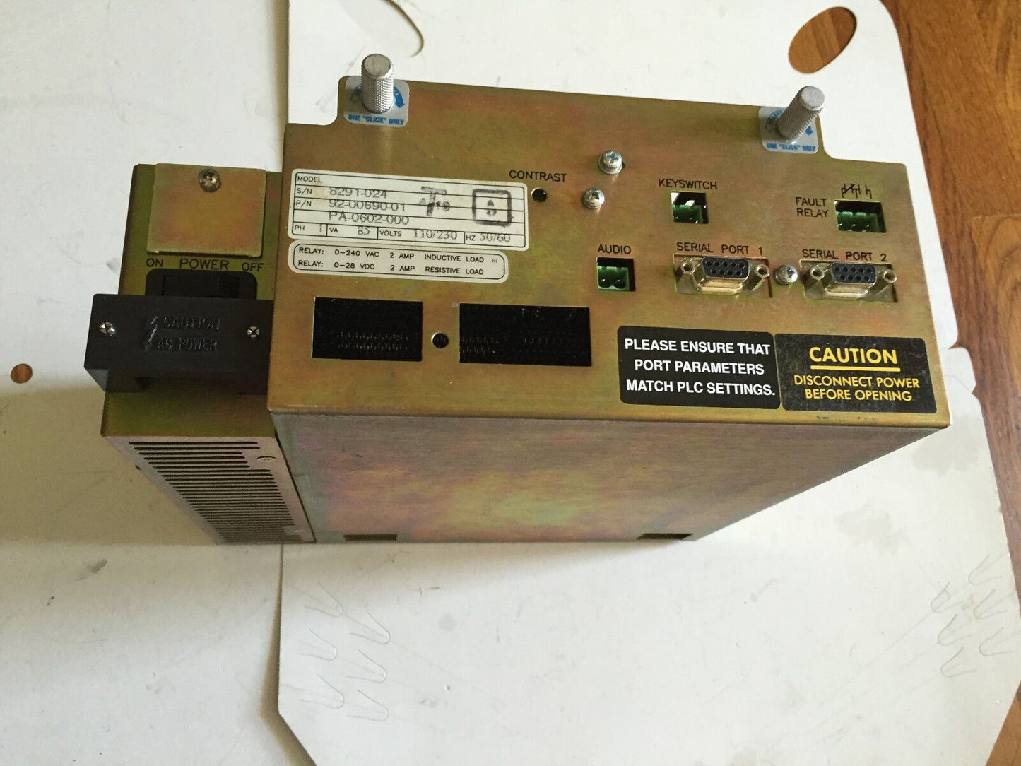 Modicon Mm-Pma2-200,92-00690-01,Pa-0602-000 Panelmate Compact-2,Ea