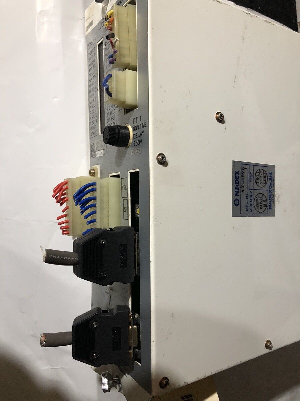 Nadex Nadesco U60-T94a,U60s Welding Controller 250V Wtc A3-1275 U6os Pc-805A,To