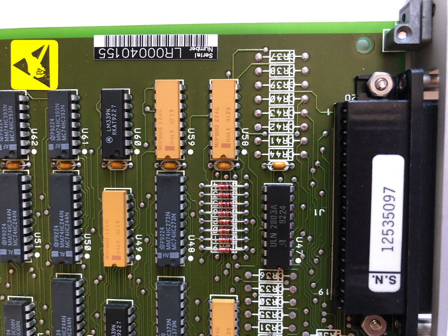 Fisher-Rosemount Cl6721x1-A3,41B5111 Pwb Discrete I/O Card P1.4,Pss 9223,Ta