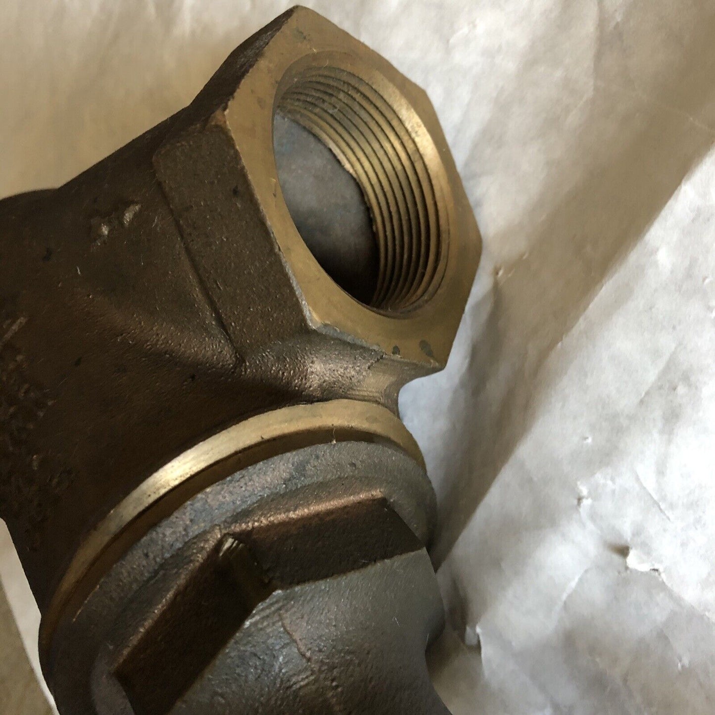United Brass Works 1-1/2" Boiler Y Blow Down Valve 200 Randleman N.C,Gate,Al