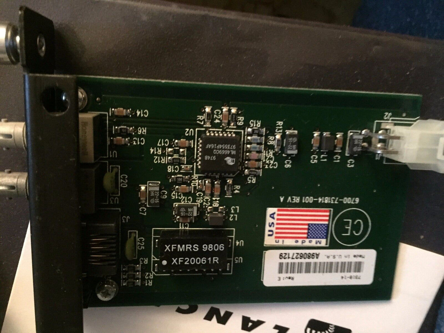 New Lancast 7000-17,6700-731814-001 Rev A Chassis 17Slot 2U,Tm