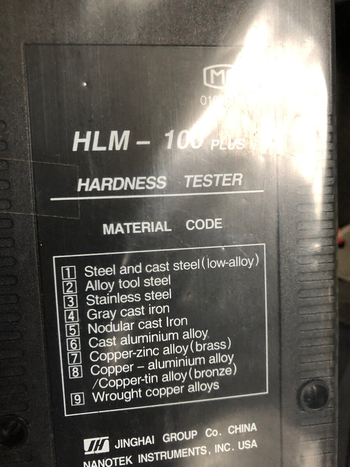 New Leeb Hlm-100 Hardness Hlm 100 Plus Leeb Hardness Tester With Mini Printer,Az
