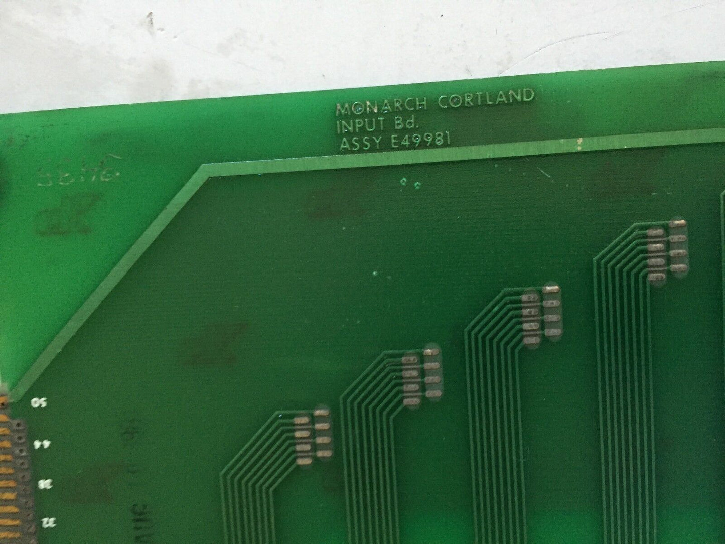 Monarch E49981 Instruments Input Board,Sf