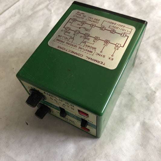 Sunx Amplifier Relay/ Sensor, 250Vac, 3A, Ss-At9, No 5S,Ay