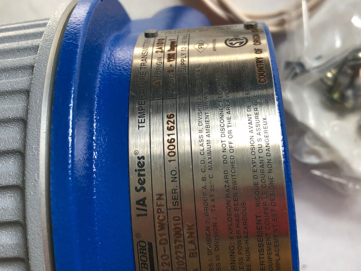 New Foxboro Rtt20-D1wcpfn Temperature Transmitter,0-1202*F Npt 1/2" 12-42Vdc,Sk