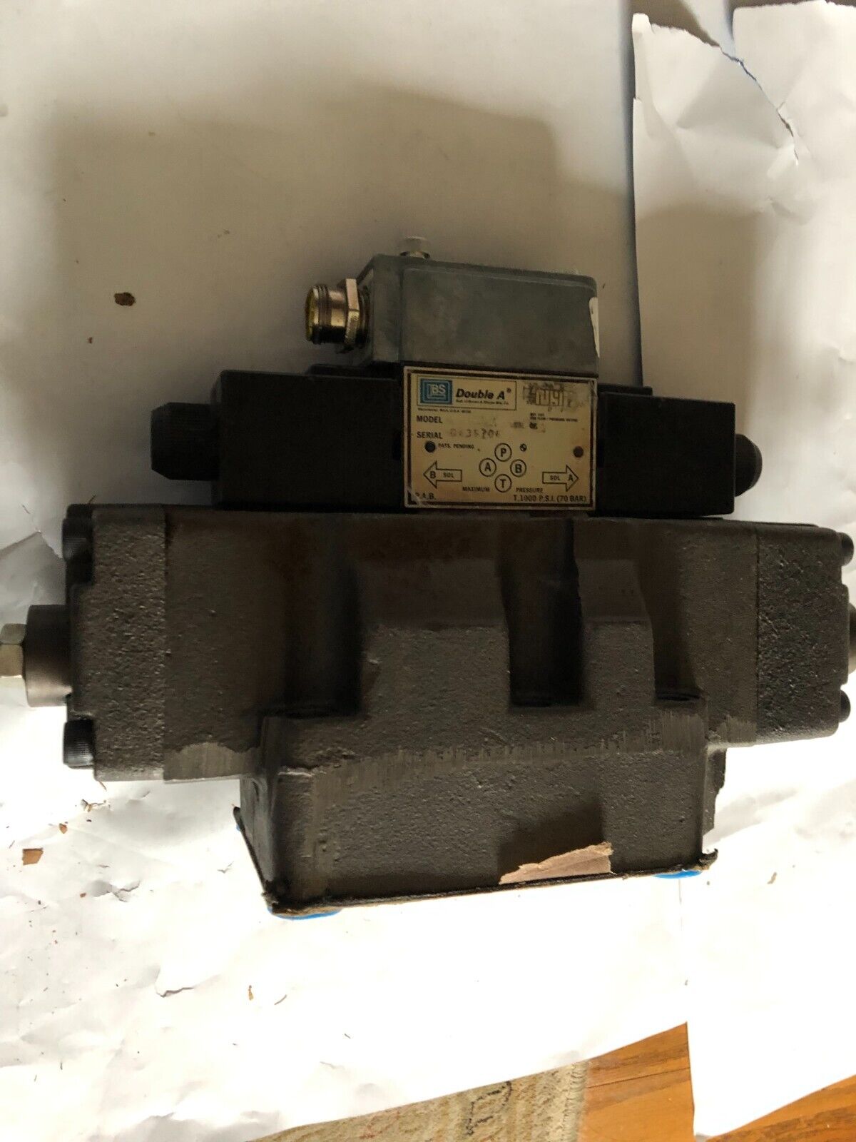 Double A Qf-06H-C-10B1-L-Y-T-Bh5l-Dc Hydraulic Valve,Df-3-Ff-10A1-L-Bh5l-Dc,Bp