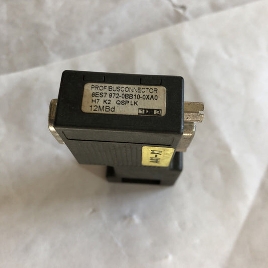 Siemens 6Es7 972-0Bb10-0Xa0 Profibus Connector,12Mbaud E-Stand,6Es7 972 0Bb,Ea