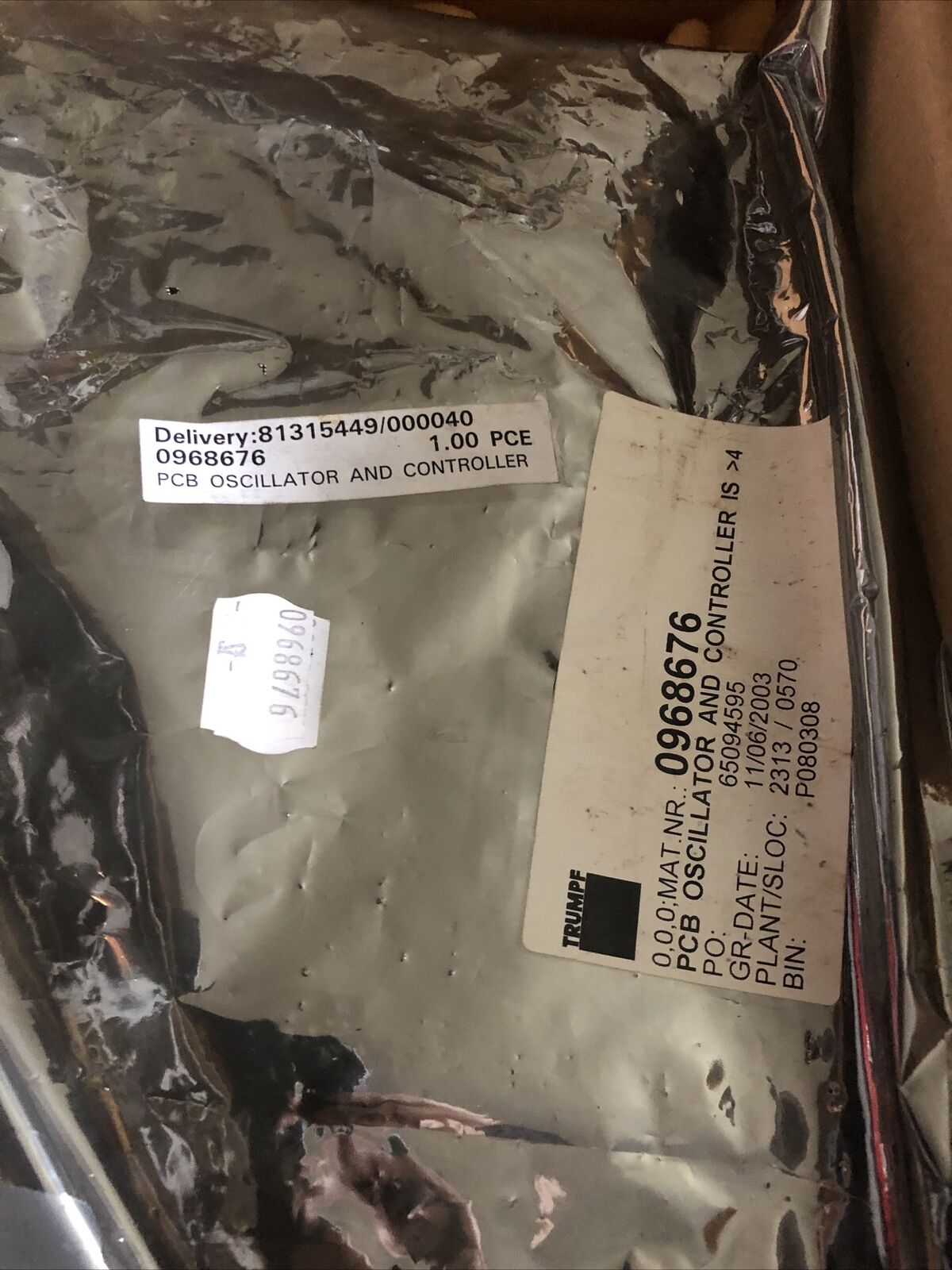 Trumpf 915033 0900/010,The 922466, Cpld-Version 1547-2,0968676,0357724,Ff
