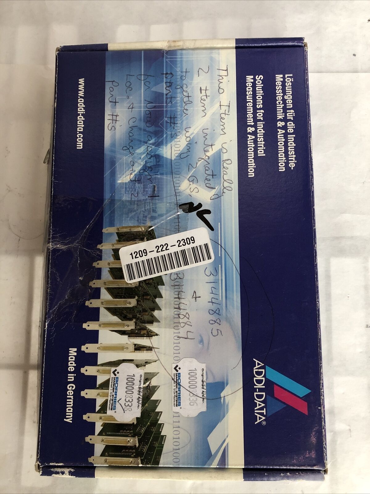 New Addi-Data Apci-7420-3 1Xmx422-G Pcb Communications Card, Circuit Board,Fb