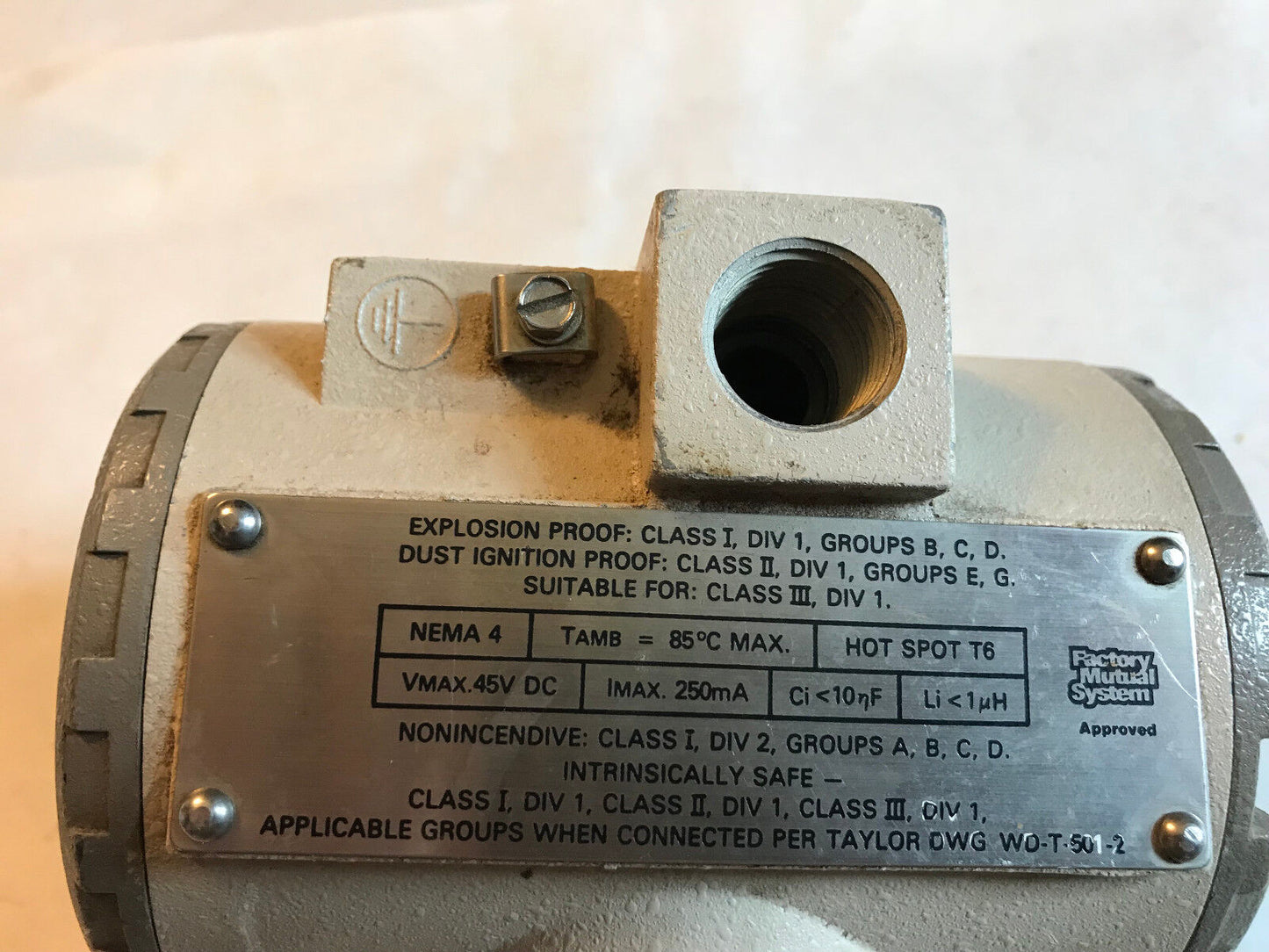 Taylor 523Tb01243a0102-1000-W1424,Abb 42S1635j001 Instrument Transmitter,Ad